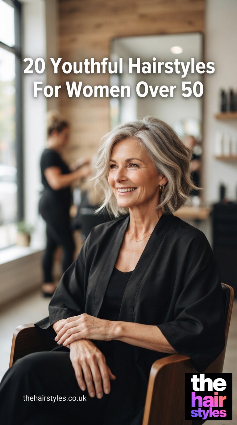 20 Youthful Hairstyles For Women Over 50