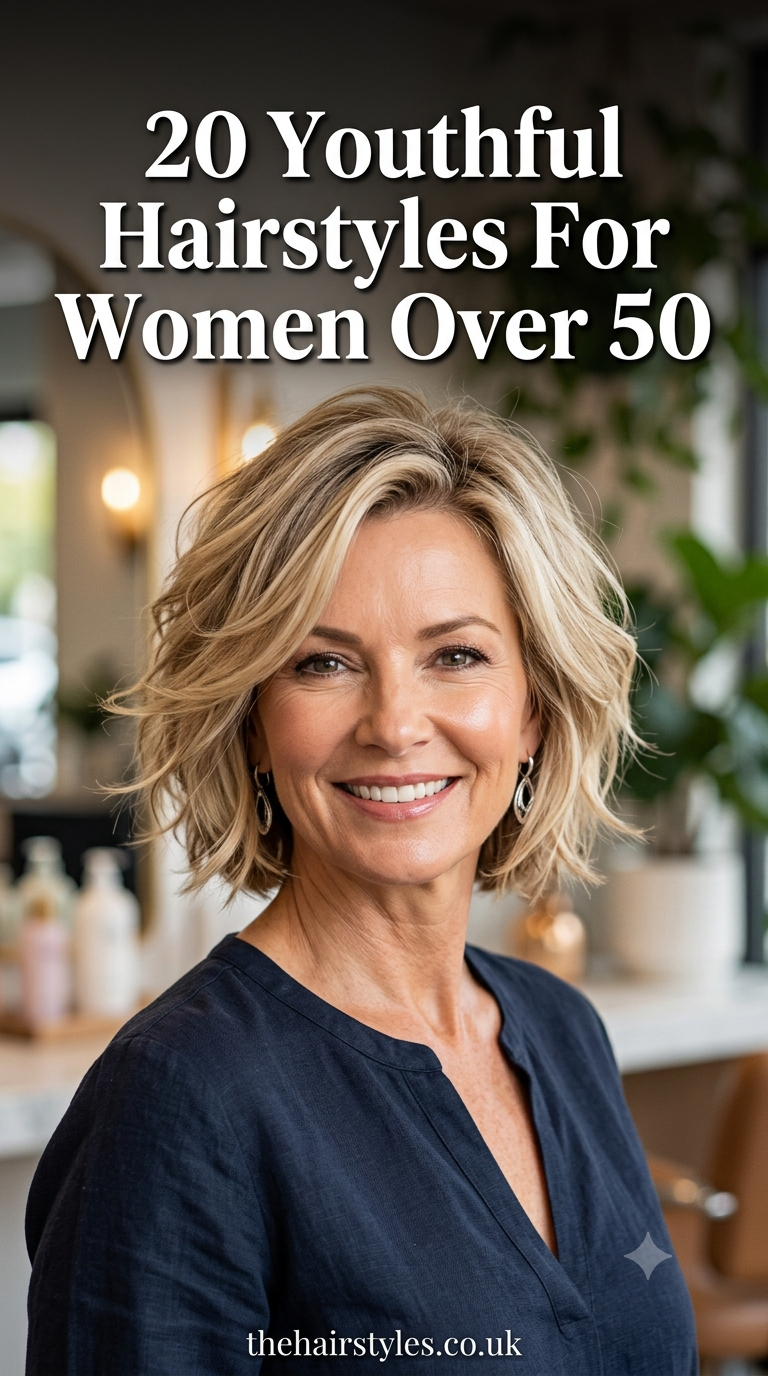 20 Youthful Hairstyles For Women Over 50