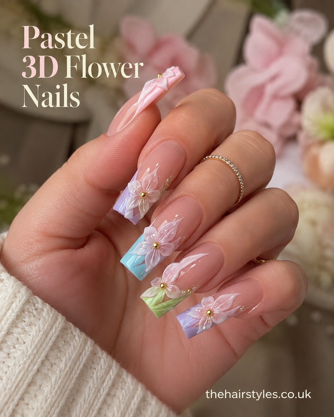 7 Pastel Nails For Spring - My Honest Salon - Eye Picks
