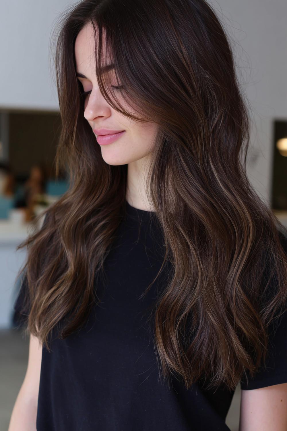 23. Pinterest Hair Inspiration 2026: Long “Invisible Layers” Cut with Natural Movement and Seamless Ends
