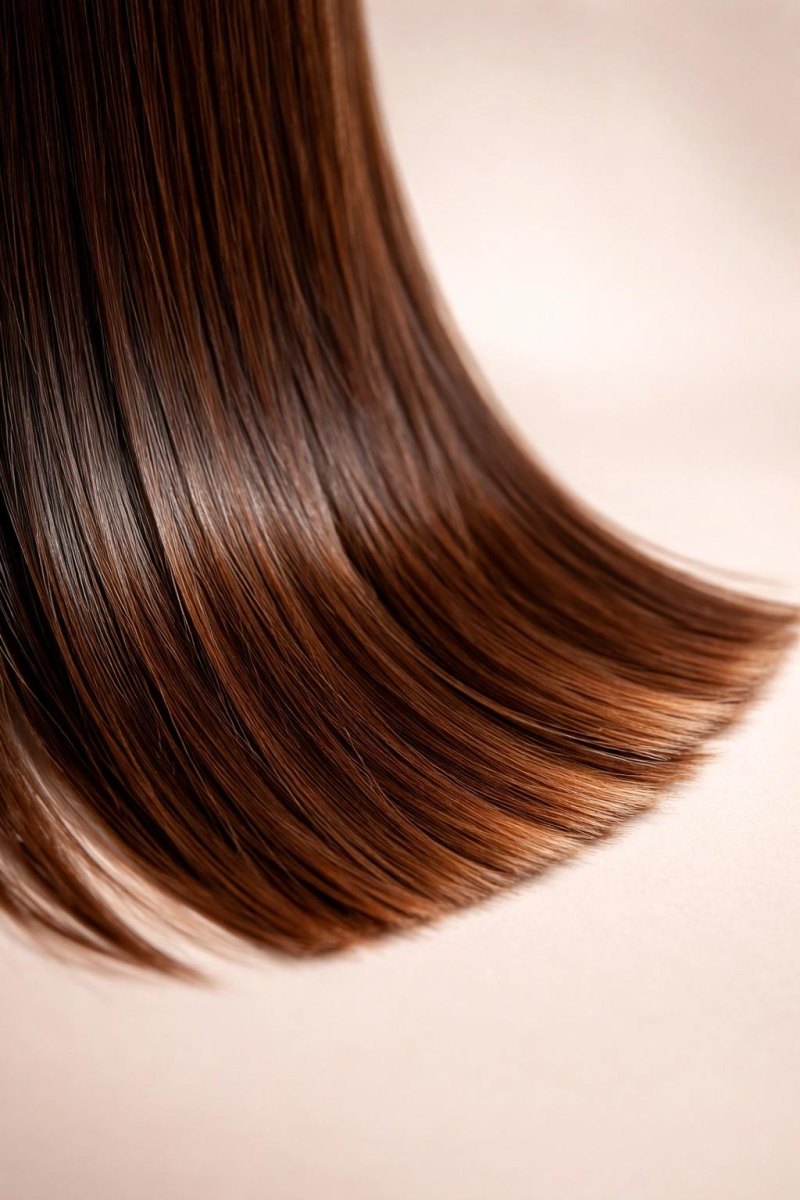Healthy hair ends without split ends