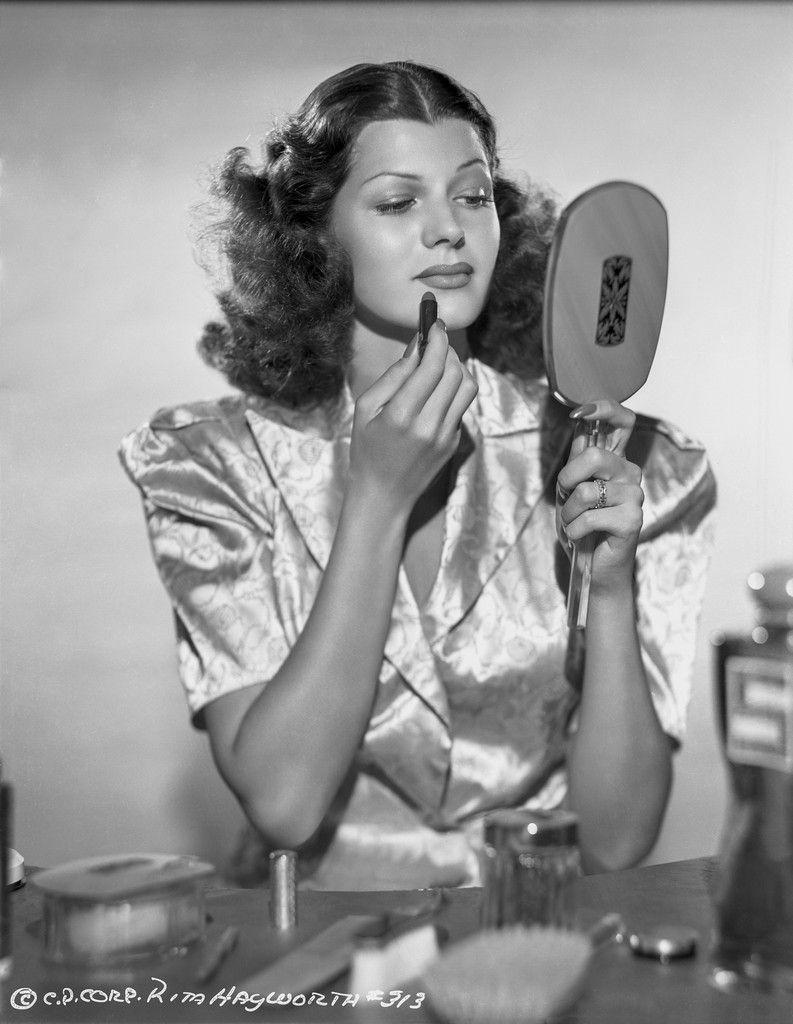 Rita Hayworth inspired Old Hollywood makeup