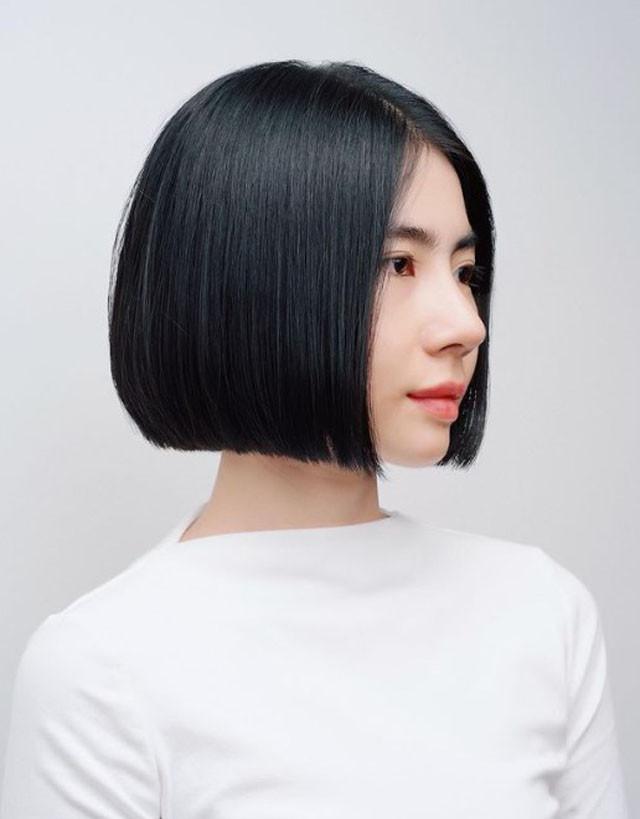 Short bob hairstyle