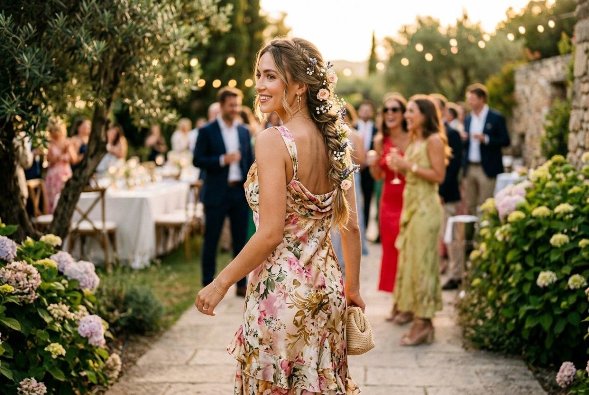 Summer wedding guest hairstyle