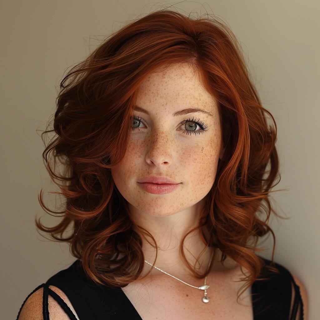 30 Styles to Flaunt Your Auburn Hair Colour in 2024