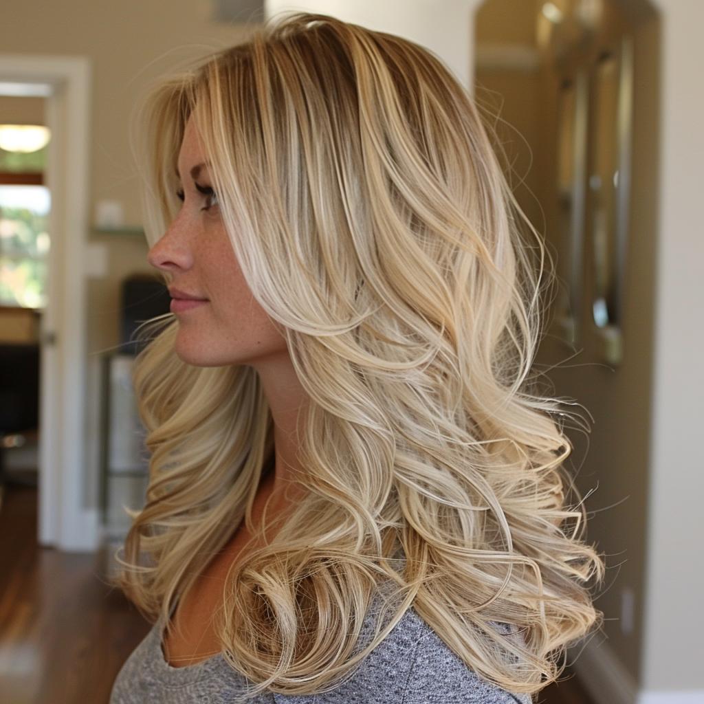 44 Blonde Hair with Lowlights for Women