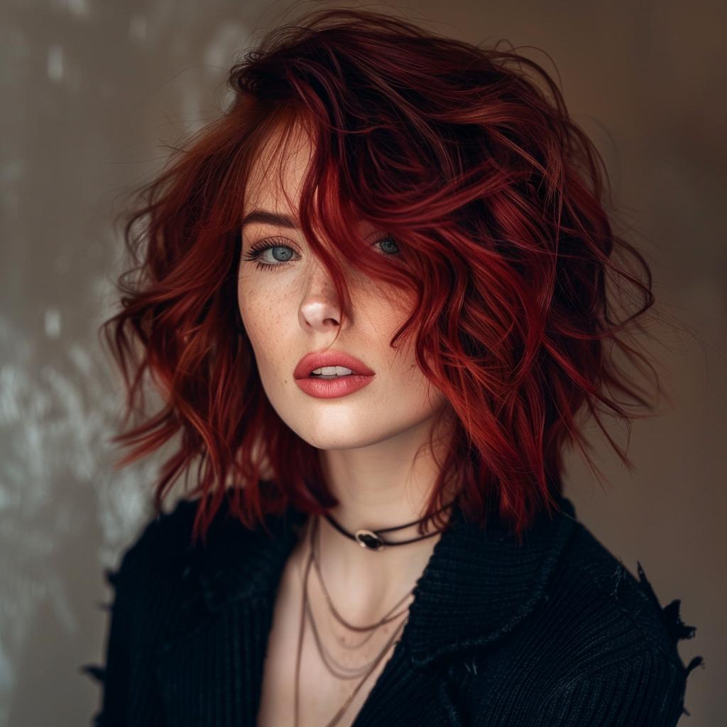 25 Stunning Red Hair Colour Shades You Must Try in 2024