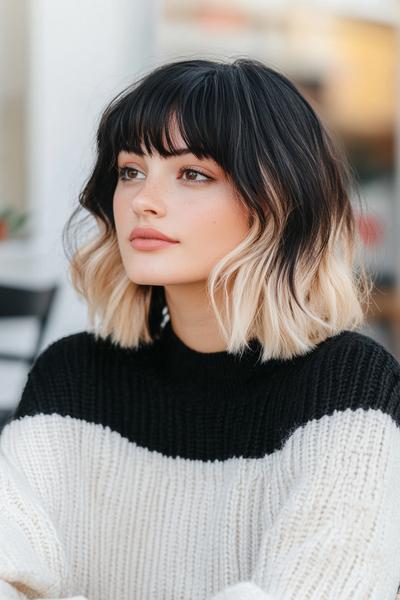 42 Black Hair with Blonde Highlights That Will Turn Heads