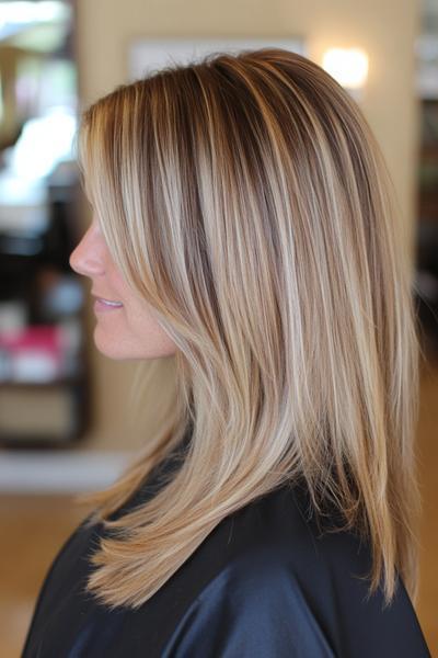 63 Modern Dark Brown Streaks in Blonde Hair for a Stunning Look