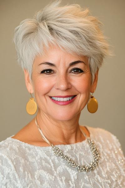 31 Wash and Wear Haircuts for Women Over 60