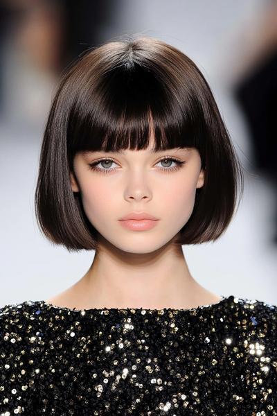 32 Bob Hairstyles with Fringe That Balance Classic & Modern